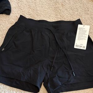 lululemon athletica Black Women's Drawstring Athletic Shorts